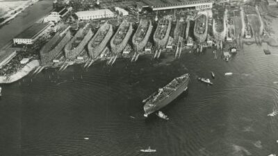 Types of Vessels, Brooklyn Navy Shipyard, Use of Asbestos in Shipyards, World War II